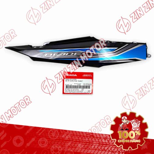 ỐP SƯỜN WAVE BLADE 110 XANH ĐEN 2019-2020 BẢN TIÊU CHUẨN BÊN PHẢI 64600K57A70ZA CHÍNH HÃNG