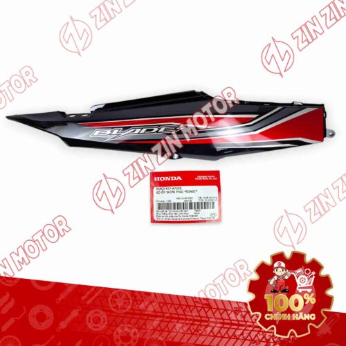 ỐP SƯỜN WAVE BLADE 110 ĐỎ ĐEN 2019-2020 BẢN TIÊU CHUẨN BÊN PHẢI 64600K57A70ZB CHÍNH HÃNG