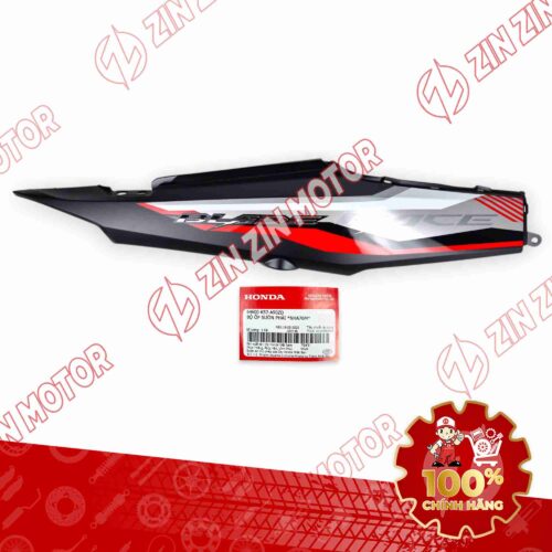 ỐP SƯỜN WAVE BLADE 110 ĐEN NHÁM 2019-2020 BẢN THỂ THAO BÊN PHẢI 64600K57A90ZD CHÍNH HÃNG