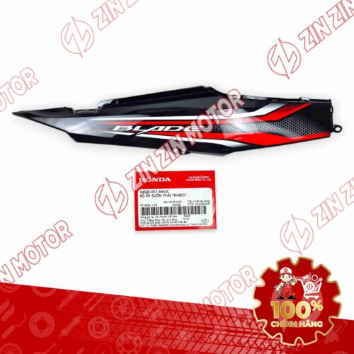 ỐP SƯỜN WAVE BLADE 110 ĐEN 2021-2022 BẢN TIÊU CHUẨN BÊN PHẢI 64600K57AB0ZC CHÍNH HÃNG