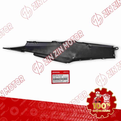Alternative view of ỐP SƯỜN WAVE BLADE 110 ĐEN TRẮNG CAM 2021-2022 BẢN THỂ THAO BÊN PHẢI 64600K57AC0ZB CHÍNH HÃNG