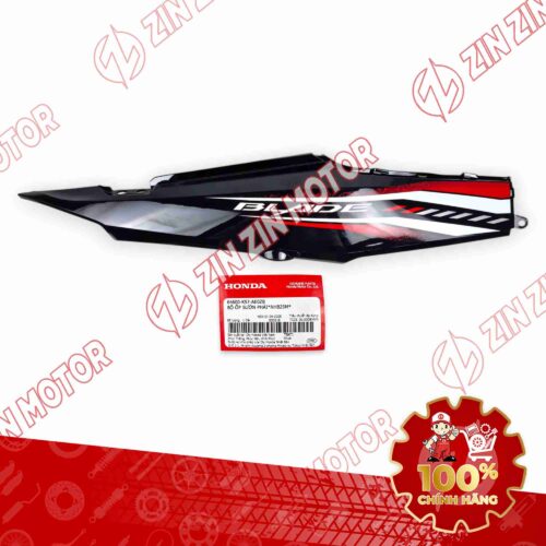 ỐP SƯỜN WAVE BLADE 110 ĐEN ĐỎ 2023 BẢN TIÊU CHUẨN BÊN PHẢI 64600K57AE0ZB CHÍNH HÃNG