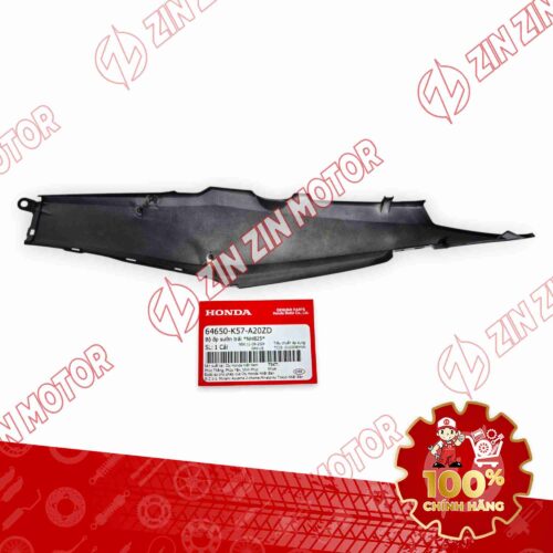 Alternative view of ỐP SƯỜN WAVE BLADE 110 ĐEN VÀNG ĐỒNG 2017 BẢN THỂ THAO BÊN TRÁI 64650K57A20ZD CHÍNH HÃNG