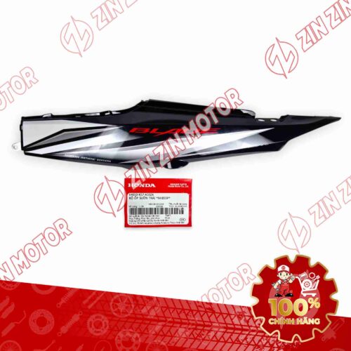 ỐP SƯỜN WAVE BLADE 110 TRẮNG ĐEN 2018 BẢN TIÊU CHUẨN BÊN TRÁI 64650K57A30ZA CHÍNH HÃNG