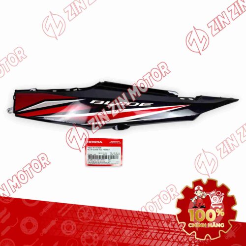 ỐP SƯỜN WAVE BLADE 110 ĐỎ ĐEN 2018 BẢN TIÊU CHUẨN BÊN TRÁI 64650K57A30ZB CHÍNH HÃNG