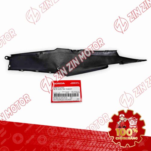 Alternative view of ỐP SƯỜN WAVE BLADE 110 ĐEN ĐỎ 2018 BẢN TIÊU CHUẨN BÊN TRÁI 64650K57A30ZC CHÍNH HÃNG