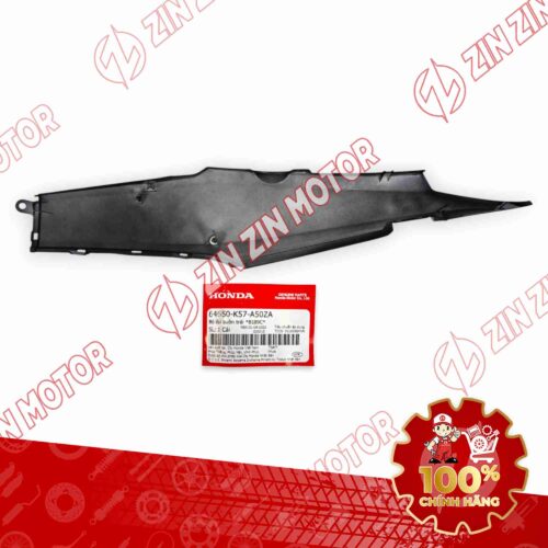Alternative view of ỐP SƯỜN WAVE BLADE 110 ĐEN XANH 2018 BẢN THỂ THAO BÊN TRÁI 64650K57A50ZA CHÍNH HÃNG