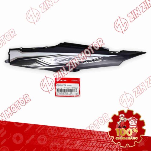 ỐP SƯỜN WAVE BLADE 110 ĐEN TRẮNG 2018 BẢN THỂ THAO BÊN TRÁI 64650K57A50ZB CHÍNH HÃNG