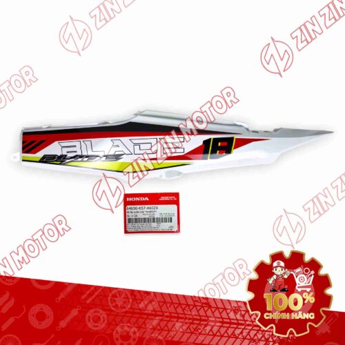ỐP SƯỜN WAVE BLADE 110 ĐỎ RACING 2018 BẢN GIỚI HẠN BÊN TRÁI 64650K57A60ZA CHÍNH HÃNG