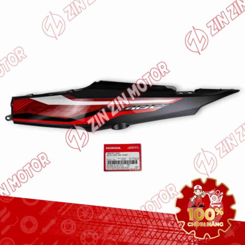 ỐP SƯỜN WAVE BLADE 110 ĐỎ ĐEN 2019-2020 BẢN THỂ THAO BÊN TRÁI 64650K57A90ZC CHÍNH HÃNG