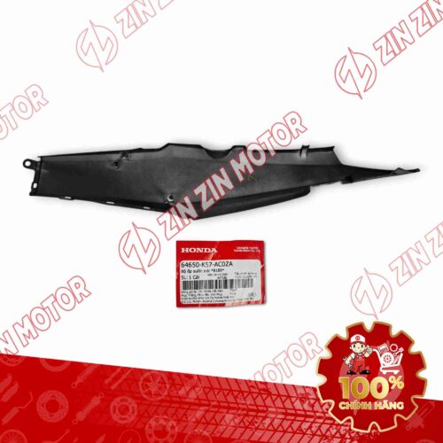 Alternative view of ỐP SƯỜN WAVE BLADE 110 ĐEN XANH 2021-2022 BẢN THỂ THAO BÊN TRÁI 64650K57AC0ZA CHÍNH HÃNG