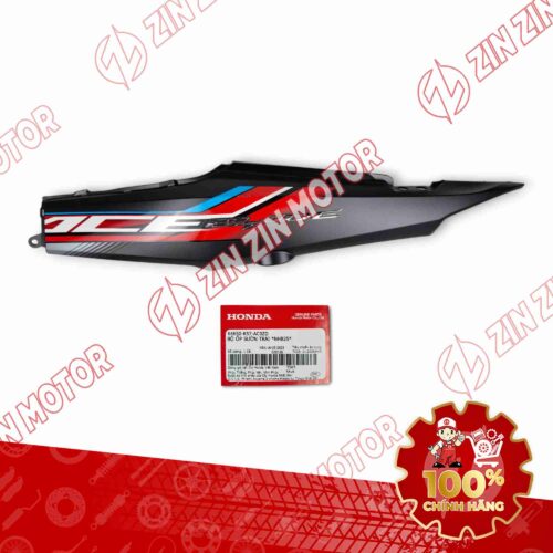ỐP SƯỜN WAVE BLADE 110 ĐEN XÁM 2021-2022 BẢN THỂ THAO BÊN TRÁI 64650K57AC0ZD CHÍNH HÃNG