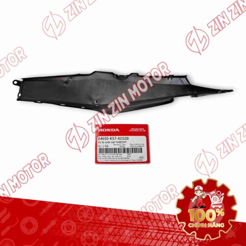 Alternative view of ỐP SƯỜN WAVE BLADE 110 ĐEN ĐỎ 2023 BẢN TIÊU CHUẨN BÊN TRÁI 64650K57AE0ZB CHÍNH HÃNG