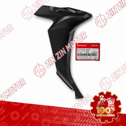 Alternative view of YẾM WAVE BLADE 110 ĐEN ĐỎ 2020-2021 BẢN THỂ THAO BÊN TRÁI 64770K57AC0ZC CHÍNH HÃNG