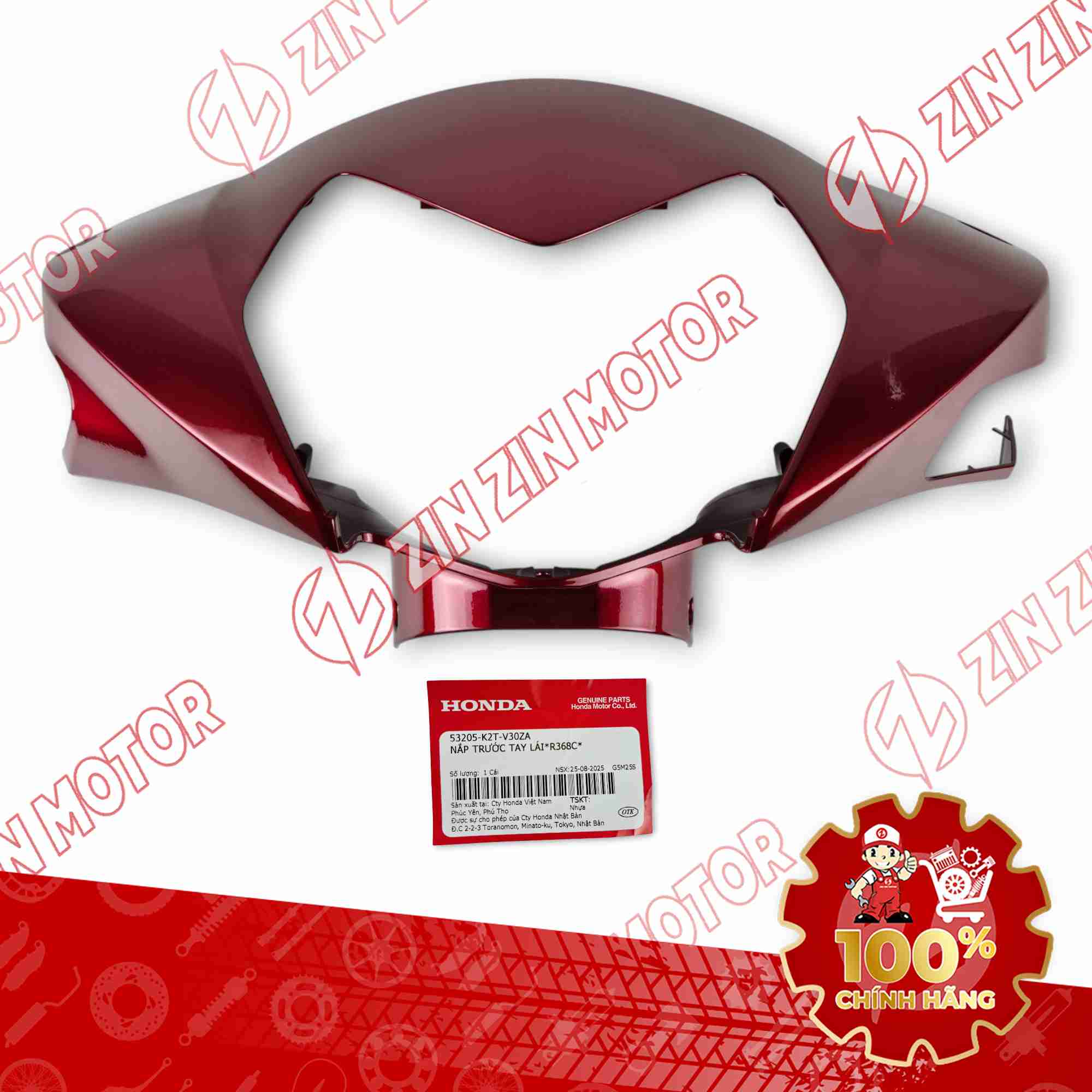 ỐP ĐẦU LEAD 125 2025 ĐỎ 53205K2TV30ZA CHÍNH HÃNG