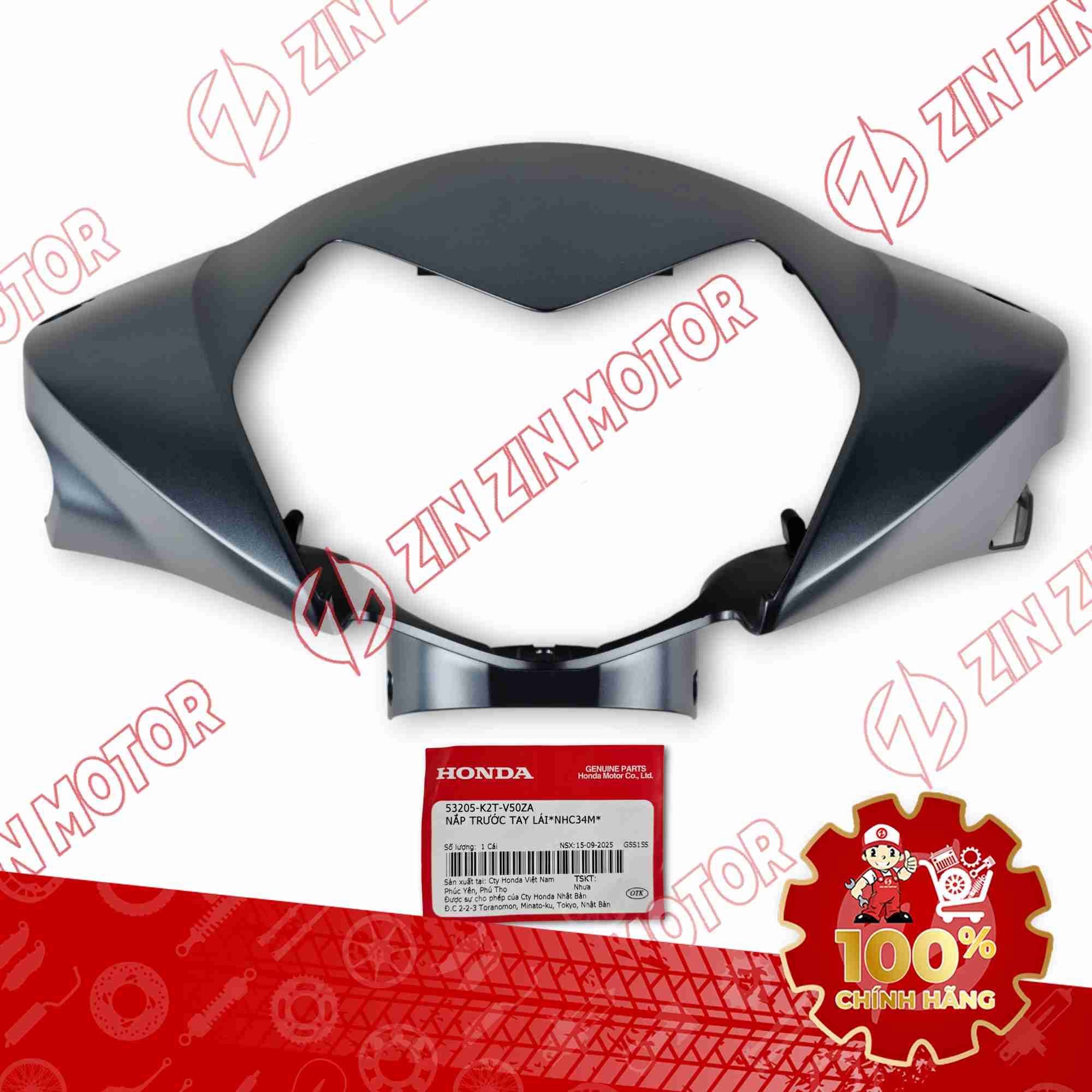 ỐP ĐẦU LEAD 125 2025 XANH NHÁM 53205K2TV50ZA CHÍNH HÃNG