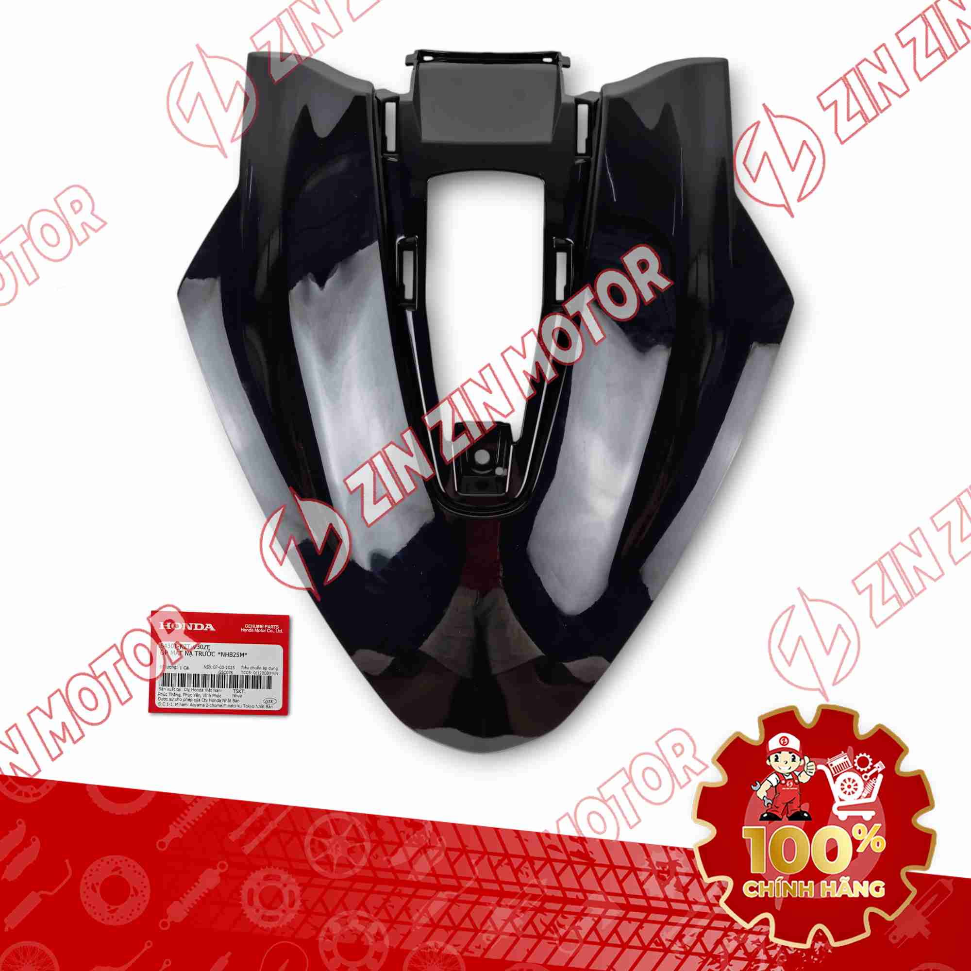 MẶT NẠ LỚN LEAD 125 2025 ĐEN 64301K2TV30ZE CHÍNH HÃNG