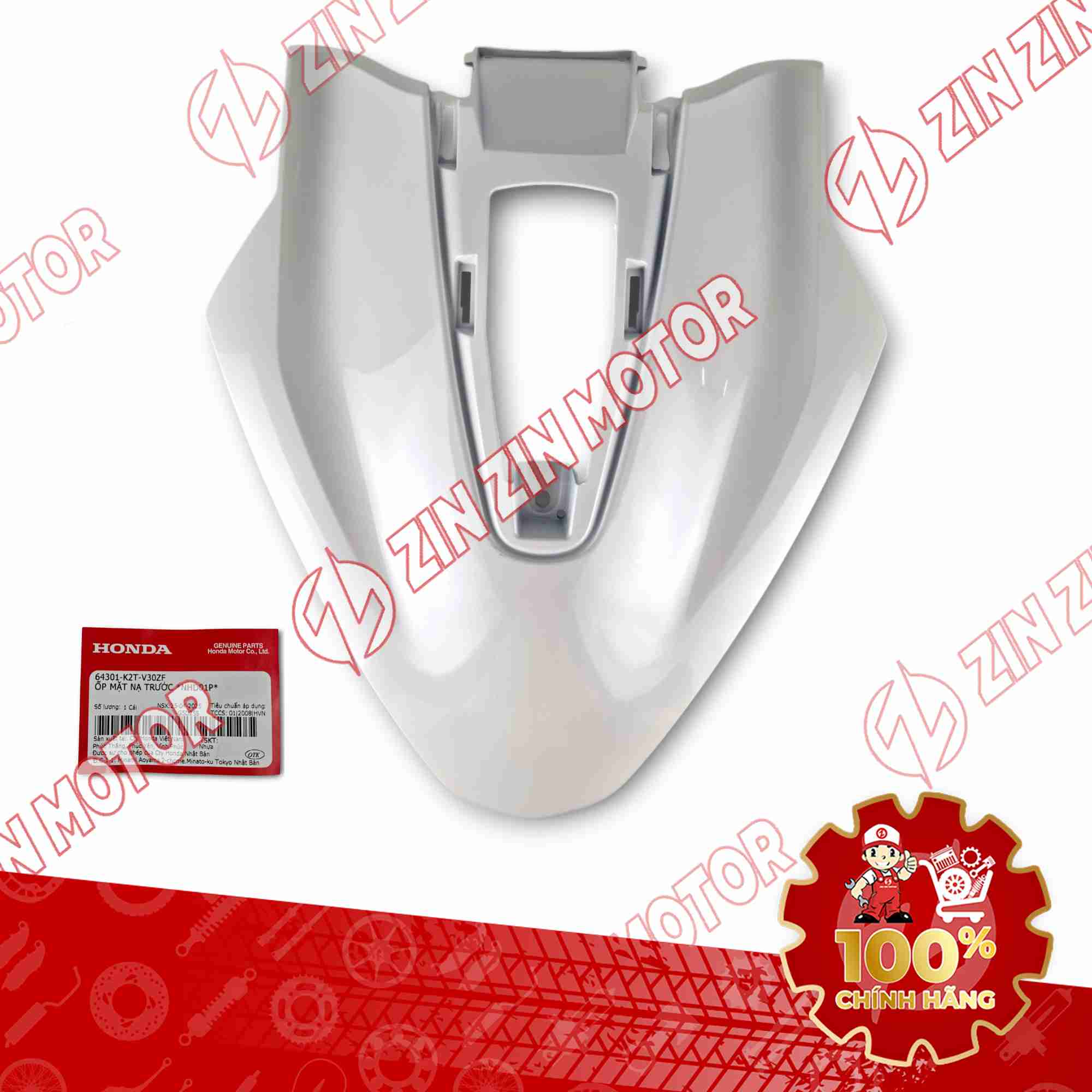 MẶT NẠ LỚN LEAD 125 2025 TRẮNG 64301K2TV30ZF CHÍNH HÃNG