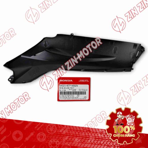 Alternative view of THANH CẠNH ỐP SÀN SH 125/150i 2018 2019 ĐEN BÓNG BÊN PHẢI 64321K77V00ZV CHÍNH HÃNG