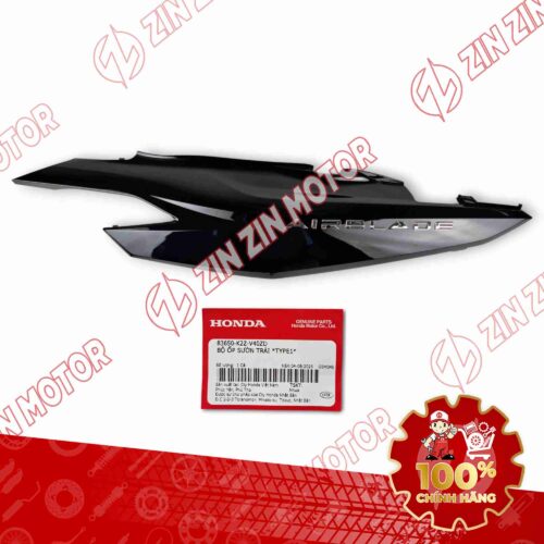 ỐP SƯỜN SAU AIR BLADE (AB) 125/160 2025 ĐEN BÓNG TRÁI 83650K2ZV40ZD CHÍNH HÃNG