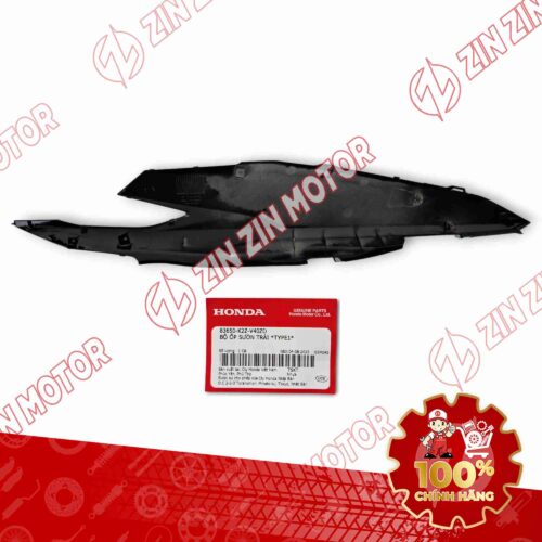Alternative view of ỐP SƯỜN SAU AIR BLADE (AB) 125/160 2025 ĐEN BÓNG TRÁI 83650K2ZV40ZD CHÍNH HÃNG
