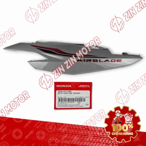 ỐP SƯỜN SAU AIR BLADE (AB) 125/160 2025 XÁM XI MĂNG TRÁI 83650K2ZV70ZA CHÍNH HÃNG