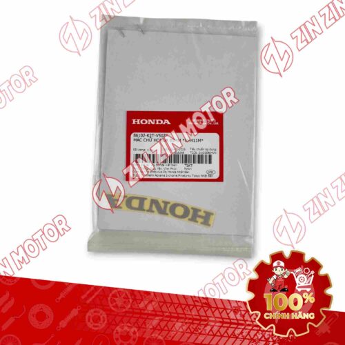 Alternative view of TEM CHỮ HONDA CONG 80MM TRẮNG XE LEAD 125 2025 PHIÊN BẢN ĐẶC BIỆT CHÍNH HÃNG HONDA