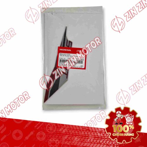 Alternative view of TEM YẾM XE AIR BLADE (AB) 125/160 2025 XÁM ĐỎ ĐEN (XÁM XI MĂNG) CHỮ SPORT TRÁI 86642K2ZV70ZA CHÍNH HÃNG