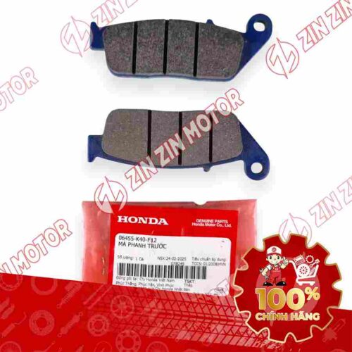 MÁ PHANH, BỐ THẮNG TRƯỚC SH 125i/150i ABS 2017 2018 2019 06455K40F12 CHÍNH HÃNG