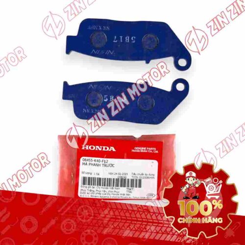 Alternative view of MÁ PHANH, BỐ THẮNG TRƯỚC SH 125i/150i ABS 2017 2018 2019 06455K40F12 CHÍNH HÃNG