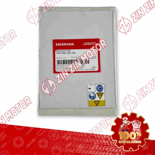 Alternative view of TEM CẢNH BÁO CBS LEAD 4VAL 125 2025 87514K2TV30 CHÍNH HÃNG