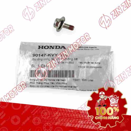 ỐC, BU LÔNG BẮT CẢM BIẾN CHỐNG NGHIÊNG 6X16 SH 125i/150i 2017 2018 2019 90147KVY900 CHÍNH HÃNG