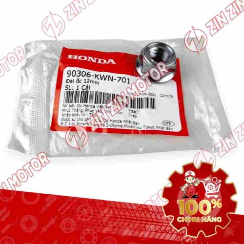 TÁN, ĐAI ỐC U 12MM SH 125i/150i 2017 2018 2019 90306KWN701 CHÍNH HÃNG