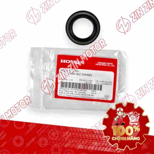 Alternative view of PHỐT CHẮN BỤI 25X40X5 SH 125i/150i 2017 2018 2019 , SH 125/160i 2026 91252KZR601 CHÍNH HÃNG