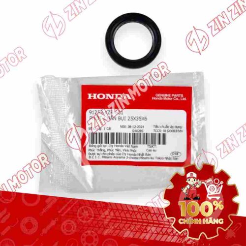 PHỐT CHẮN BỤI 25X35X6 SH 125i/150i 2017 2018 2019 , SH 125/160i 2026 91253KZR601 CHÍNH HÃNG