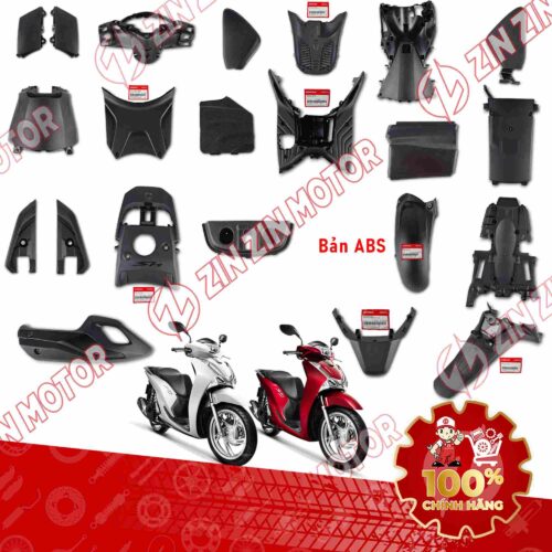 Alternative view of BỘ DÀN ÁO NHỰA NHÁM SH 125/150i 2017 2018 2019 (PHIÊN BẢN PHANH ABS, CBS) CHÍNH HÃNG