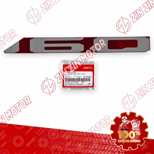 TEM CHỮ 160 ỐP LƯỜN GIỮA AIRBLADE (AB) 160 2025 BÊN TRÁI BẢN XÁM XI MĂNG 86648K2ZV70ZA CHÍNH HÃNG
