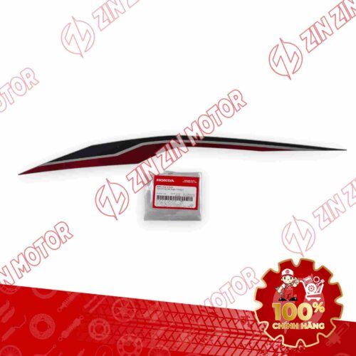 TEM ỐP SƯỜN SAU XE AIRBLADE (AB) 160 2025 BÊN PHẢI BẢN XÁM XI MĂNG 86831K2ZV70ZA CHÍNH HÃNG