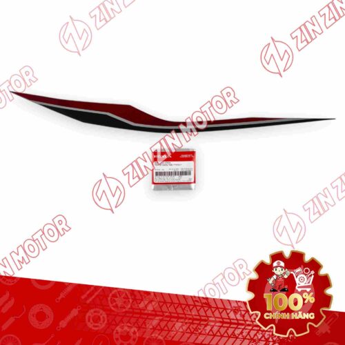 TEM ỐP SƯỜN SAU XE AIRBLADE (AB) 160 2025 BÊN TRÁI BẢN XÁM XI MĂNG 86832K2ZV70ZA CHÍNH HÃNG