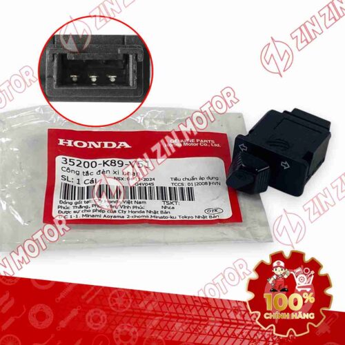 NÚT CÔNG TẮC XI NHAN WAVE ALPHA 2021 - 2025 , AB 125/160 2026 35200K89V51 CHÍNH HÃNG - ZZM