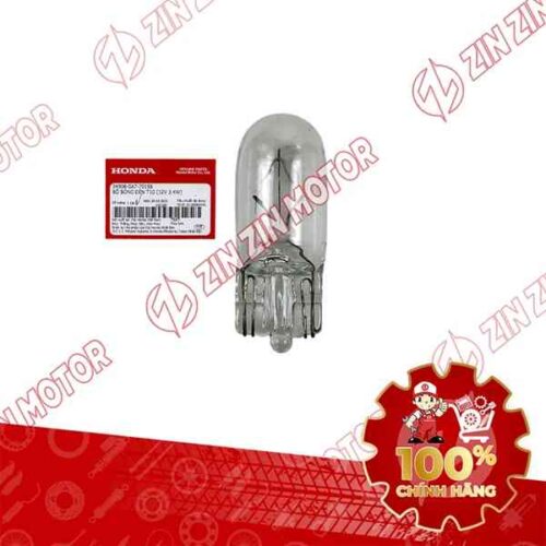 Alternative view of BÓNG ĐÈN T10 (12V 3.4W) SỢI ĐỐT SỬ DỤNG CHUNG CHO NHIỀU DÒNG XE HONDA 34908GA7701 CHÍNH HÃNG