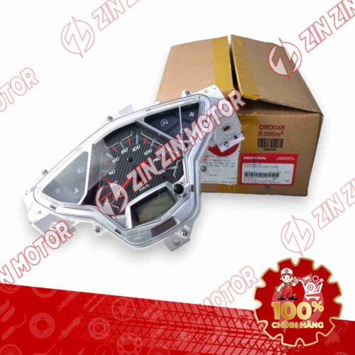 ĐỒNG HỒ CÔNG TƠ MÉT AIR BLADE (AB) 125 2016 2017 VẠCH ĐỎ KHÓA CHÌA 37100K66V01 CHÍNH HÃNG
